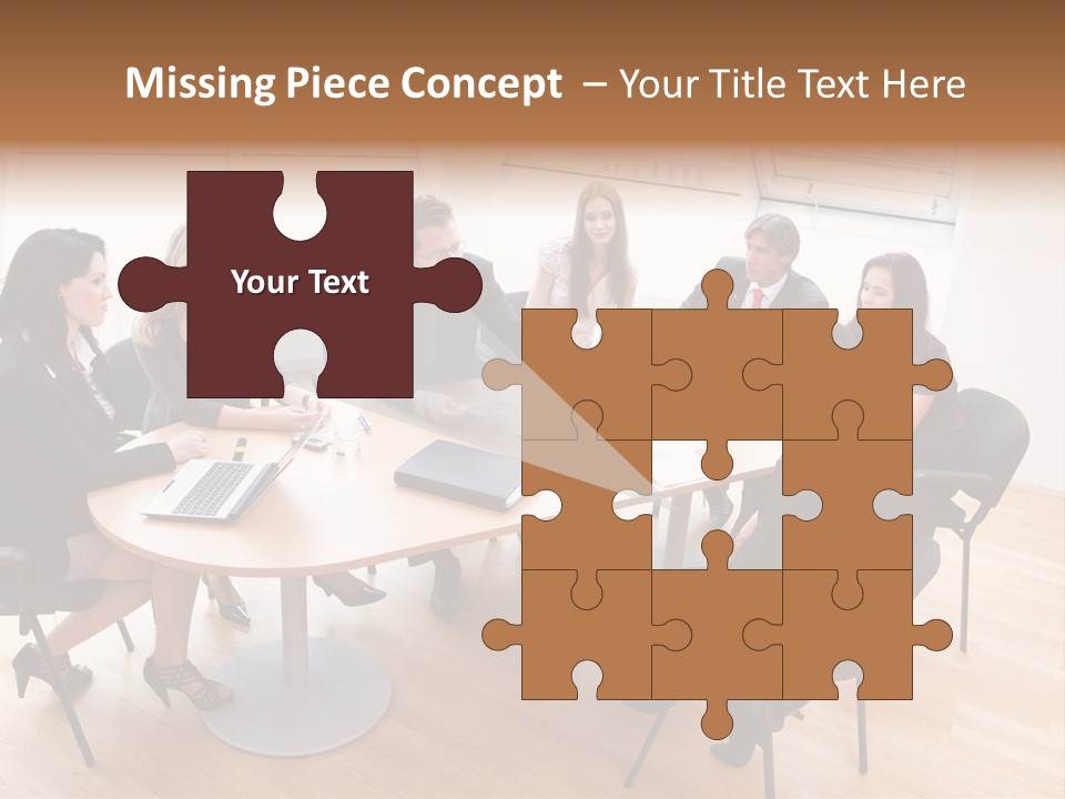 Dormer Clerical Worker PowerPoint Template