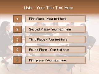 Dormer Clerical Worker PowerPoint Template