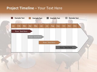 Dormer Clerical Worker PowerPoint Template