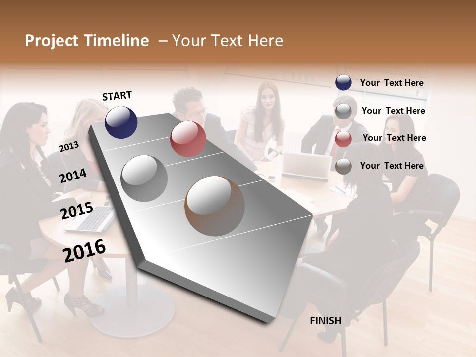Dormer Clerical Worker PowerPoint Template