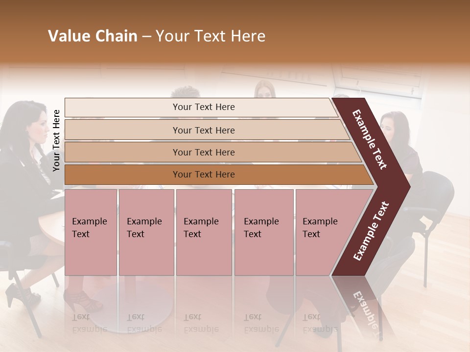 Dormer Clerical Worker PowerPoint Template