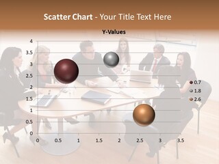 Dormer Clerical Worker PowerPoint Template