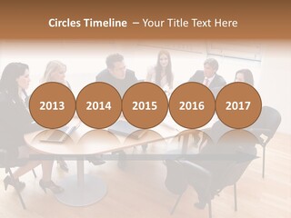 Dormer Clerical Worker PowerPoint Template