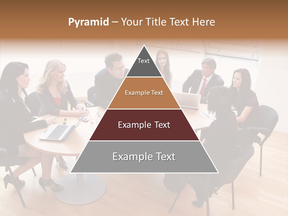 Dormer Clerical Worker PowerPoint Template