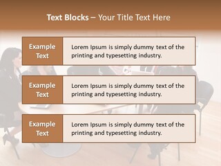 Dormer Clerical Worker PowerPoint Template