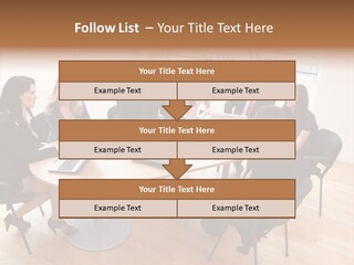 Dormer Clerical Worker PowerPoint Template