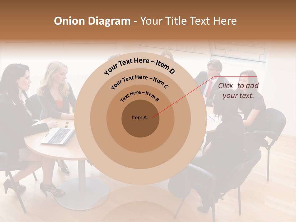 Dormer Clerical Worker PowerPoint Template