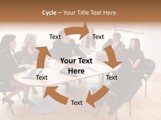 Dormer Clerical Worker PowerPoint Template