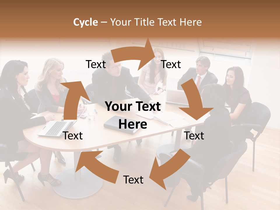 Dormer Clerical Worker PowerPoint Template