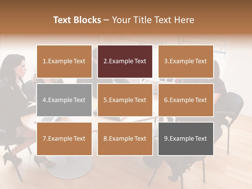 Dormer Clerical Worker PowerPoint Template