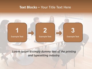 Dormer Clerical Worker PowerPoint Template