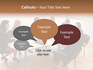 Dormer Clerical Worker PowerPoint Template