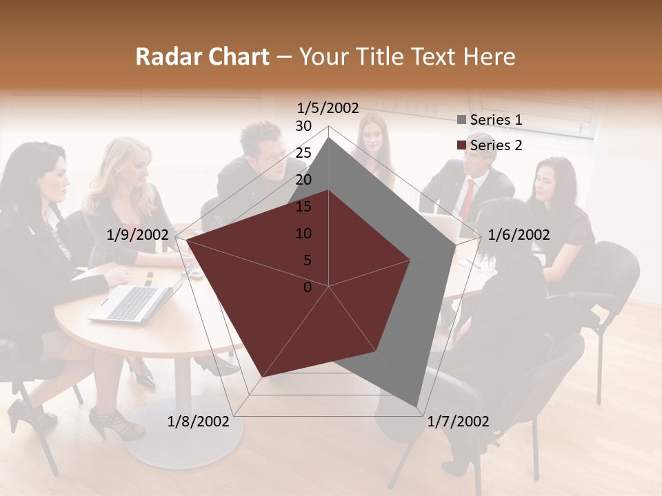 Dormer Clerical Worker PowerPoint Template