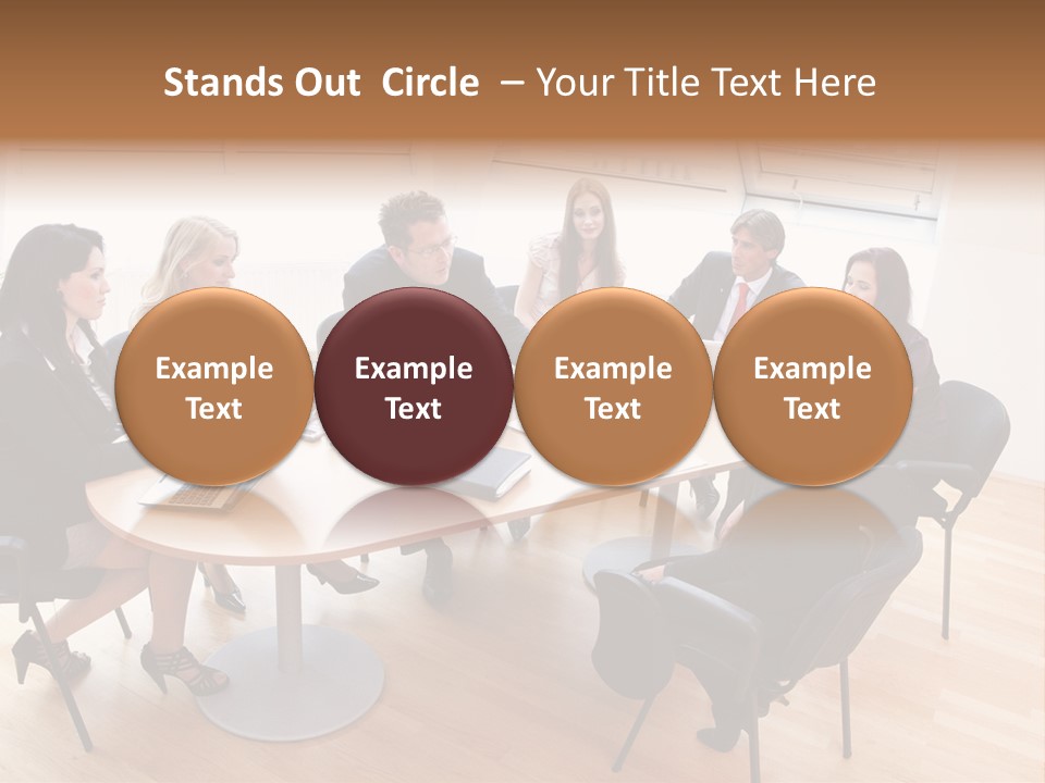 Dormer Clerical Worker PowerPoint Template