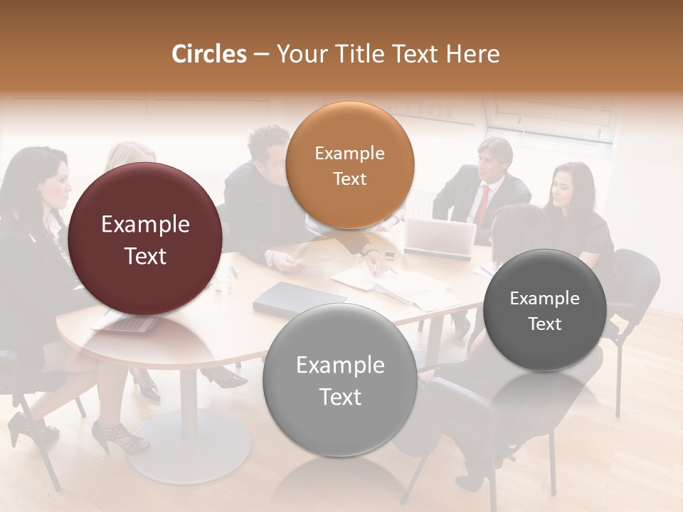 Dormer Clerical Worker PowerPoint Template