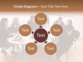 Dormer Clerical Worker PowerPoint Template