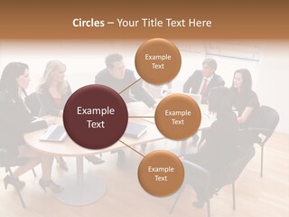 Dormer Clerical Worker PowerPoint Template