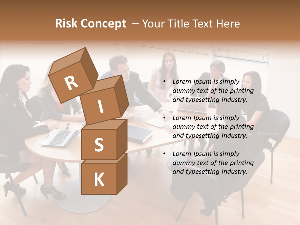 Dormer Clerical Worker PowerPoint Template