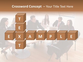 Dormer Clerical Worker PowerPoint Template