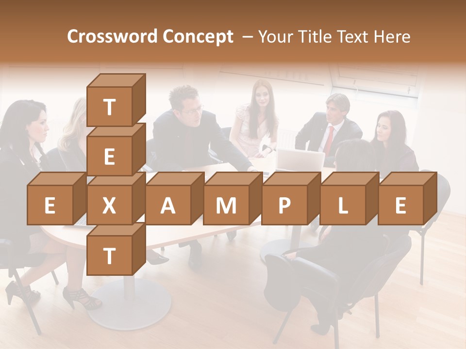Dormer Clerical Worker PowerPoint Template
