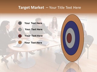 Dormer Clerical Worker PowerPoint Template