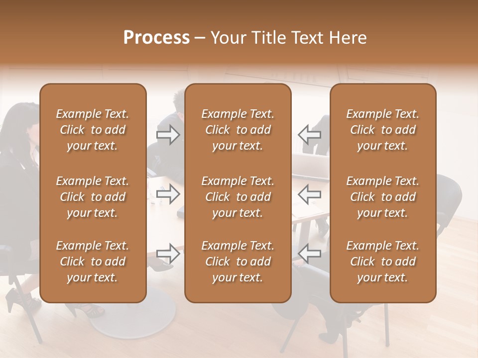 Dormer Clerical Worker PowerPoint Template