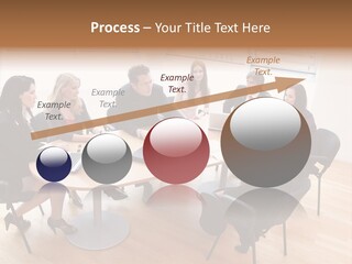 Dormer Clerical Worker PowerPoint Template