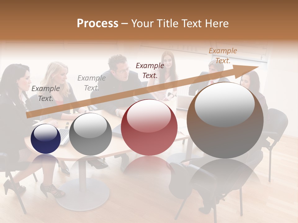 Dormer Clerical Worker PowerPoint Template