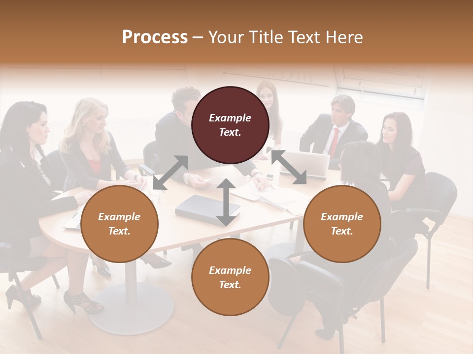 Dormer Clerical Worker PowerPoint Template