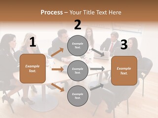 Dormer Clerical Worker PowerPoint Template