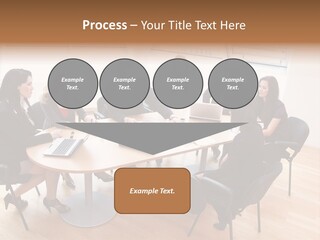 Dormer Clerical Worker PowerPoint Template