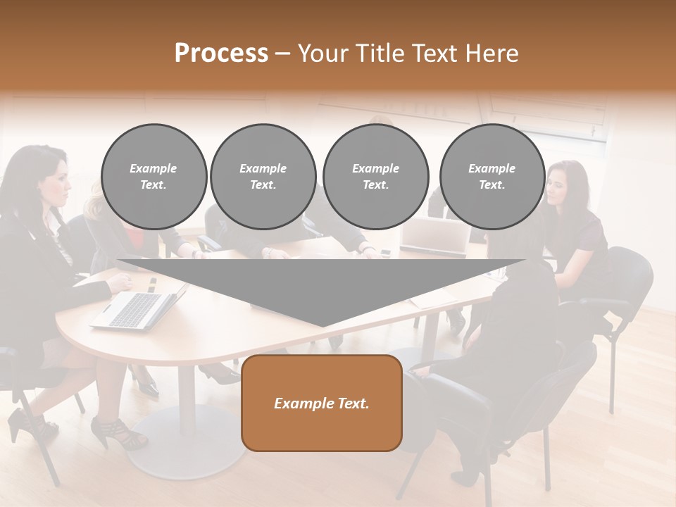 Dormer Clerical Worker PowerPoint Template