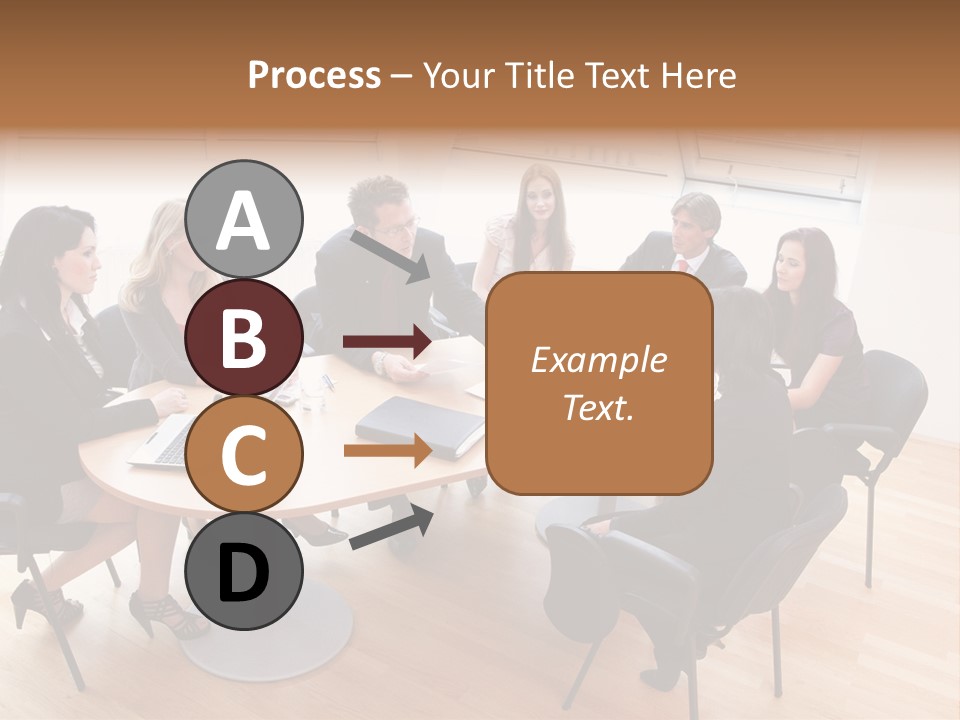 Dormer Clerical Worker PowerPoint Template