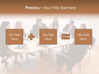 Dormer Clerical Worker PowerPoint Template