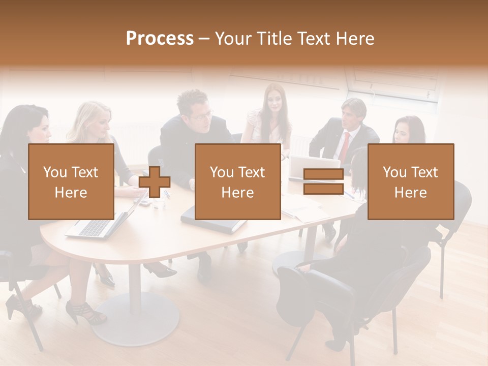 Dormer Clerical Worker PowerPoint Template