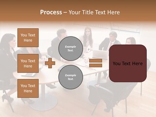 Dormer Clerical Worker PowerPoint Template