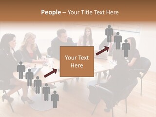 Dormer Clerical Worker PowerPoint Template