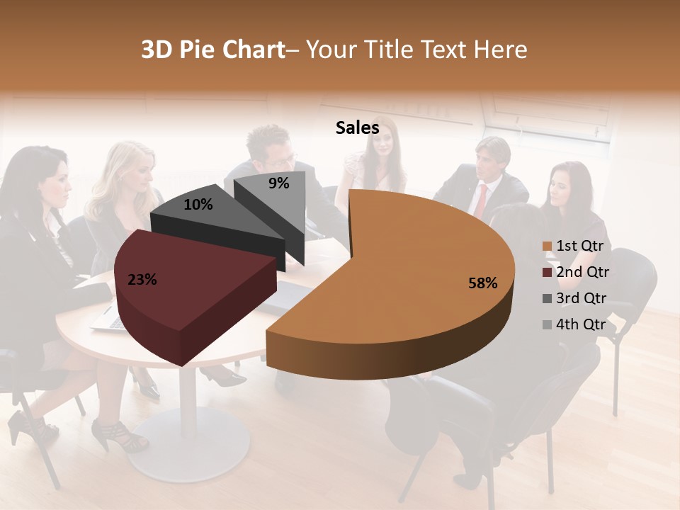 Dormer Clerical Worker PowerPoint Template