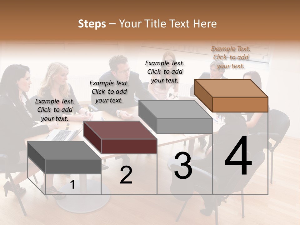 Dormer Clerical Worker PowerPoint Template
