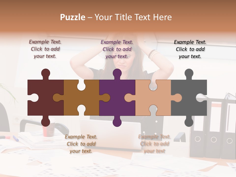 Writing Employee Employment PowerPoint Template