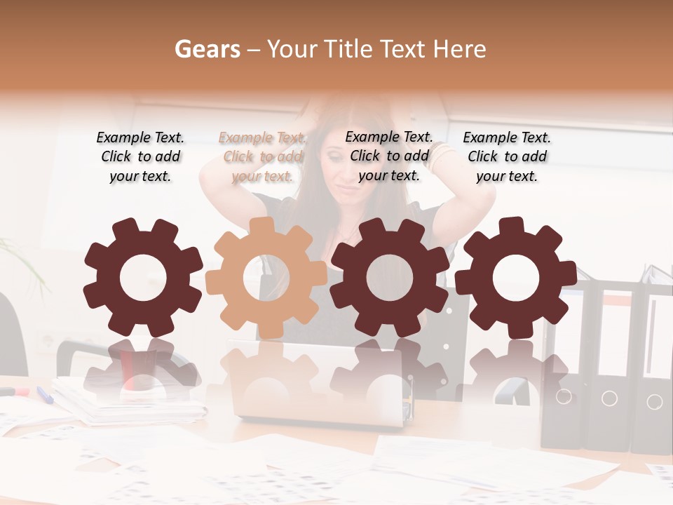 Writing Employee Employment PowerPoint Template