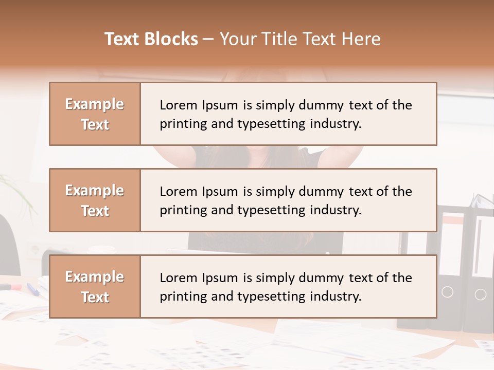 Writing Employee Employment PowerPoint Template