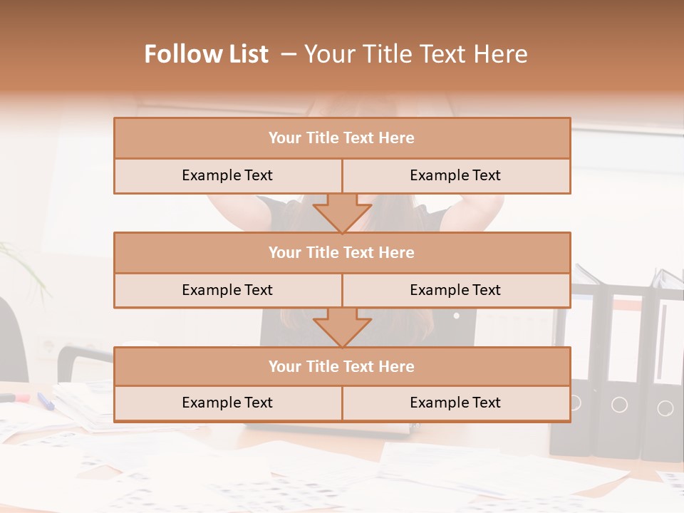 Writing Employee Employment PowerPoint Template