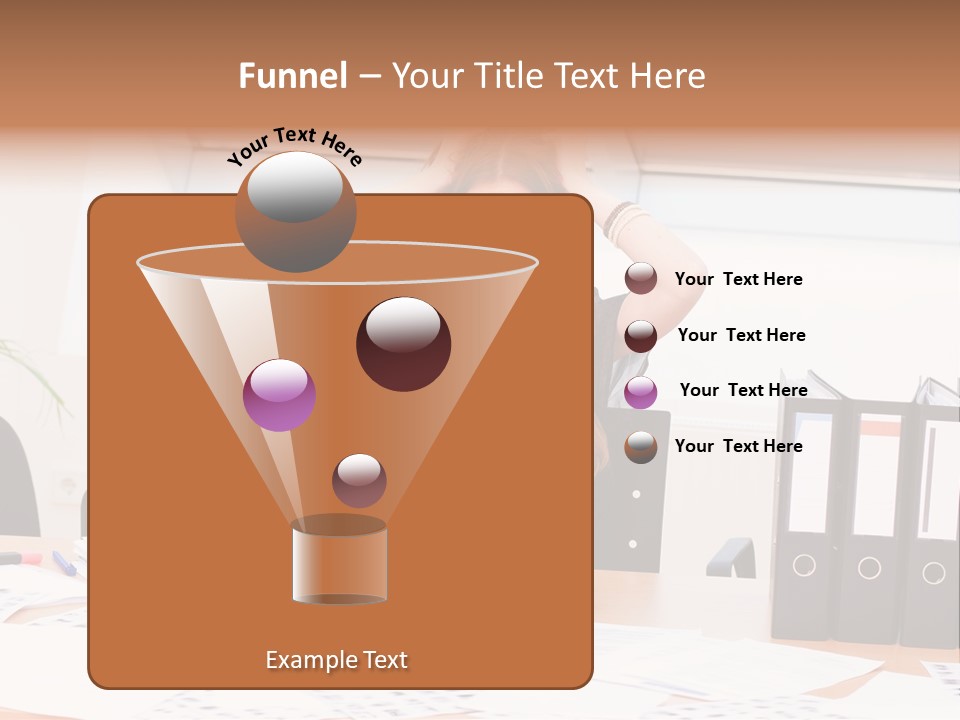 Writing Employee Employment PowerPoint Template