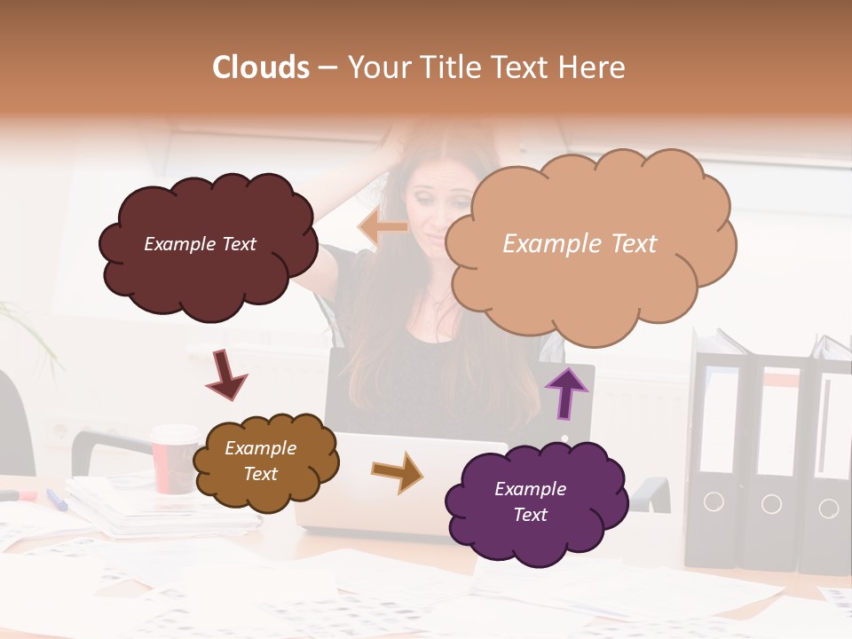 Writing Employee Employment PowerPoint Template