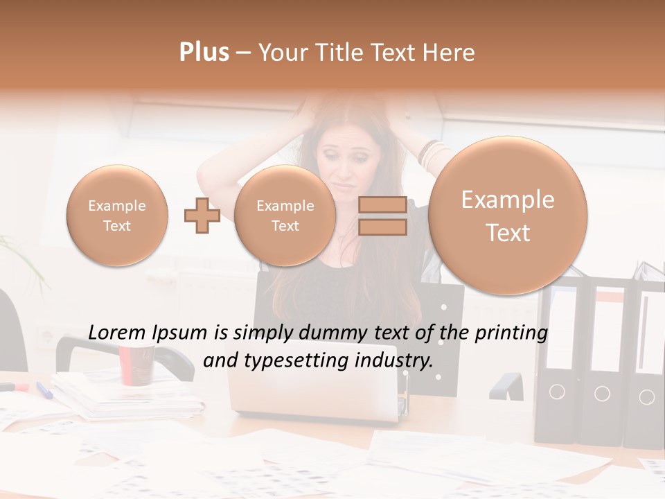 Writing Employee Employment PowerPoint Template