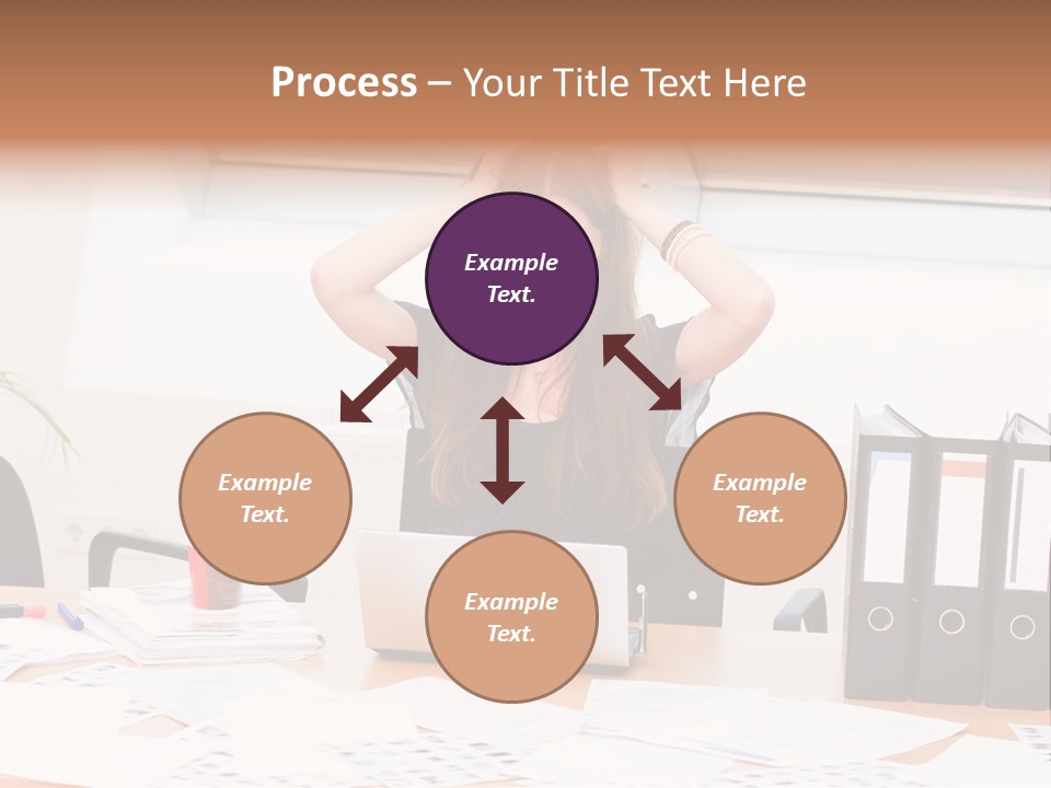 Writing Employee Employment PowerPoint Template