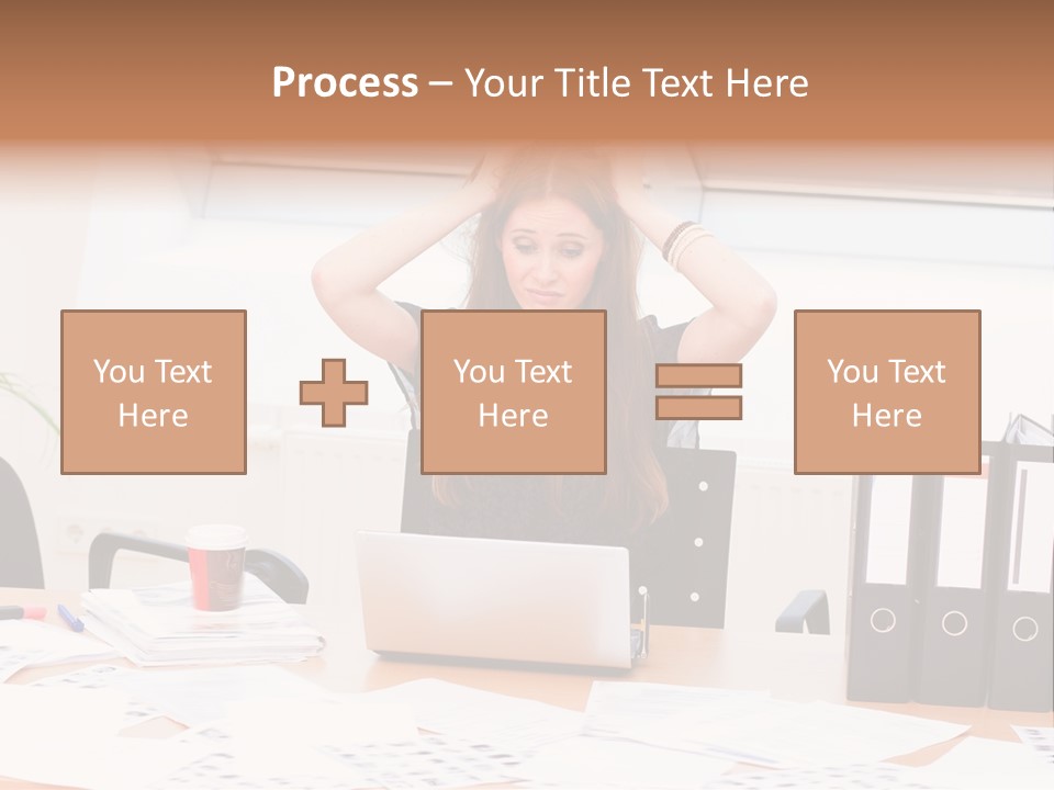 Writing Employee Employment PowerPoint Template