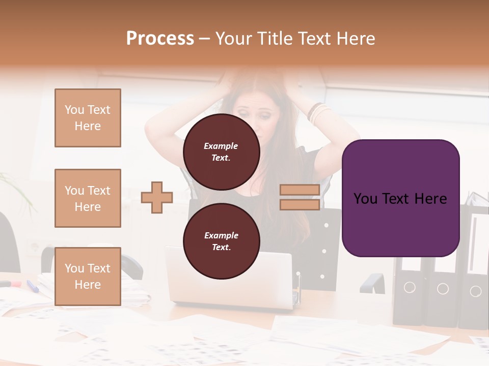 Writing Employee Employment PowerPoint Template