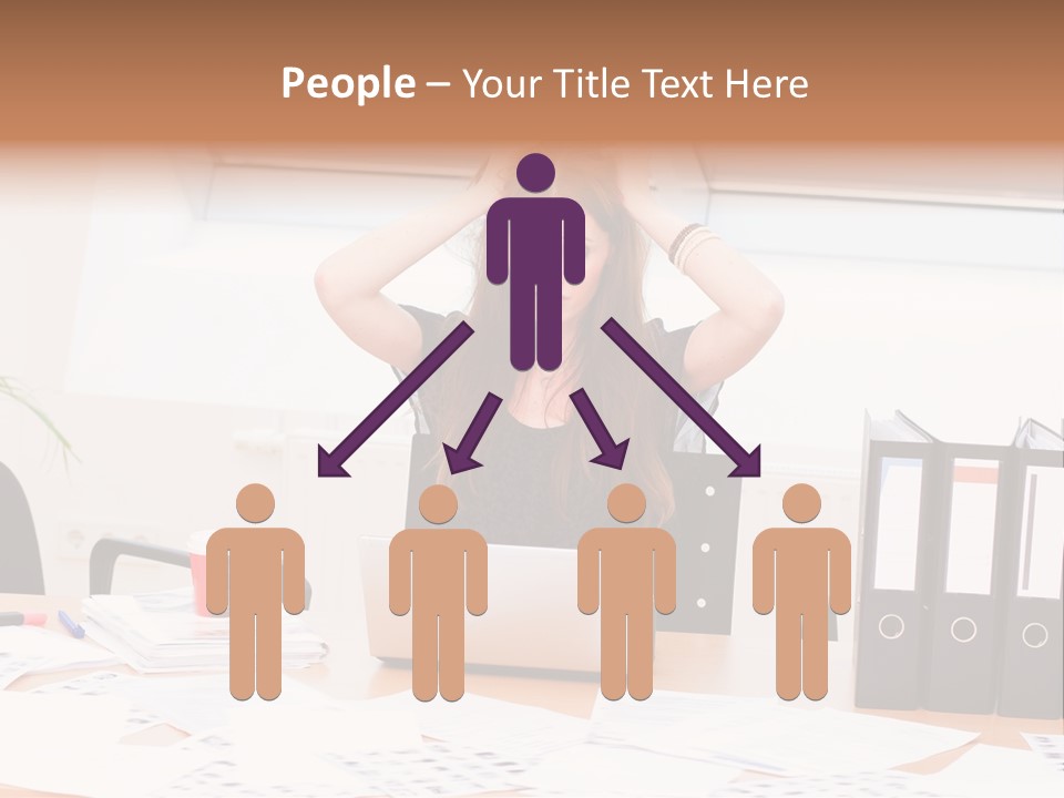 Writing Employee Employment PowerPoint Template